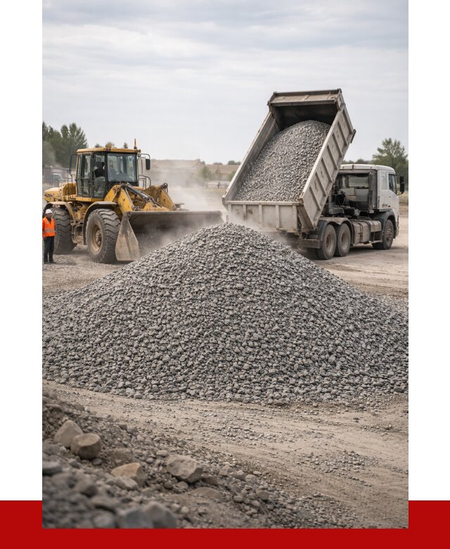 Купить щебень с доставкой в Калининграде от 2530 руб. | ПРОНЕРУДКлн
