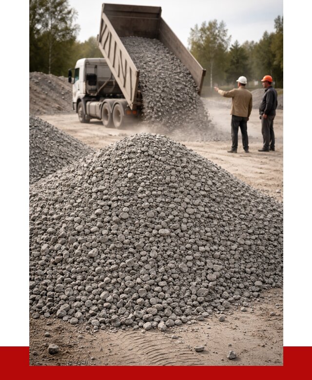 Гранитный щебень фракция 0-5 в Калининграде от 2934 руб ПРОНЕРУДКлн