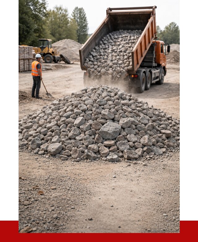 Гранитный щебень фракция 70-150 в Калининграде от 1669 | ПРОНЕРУДКлн