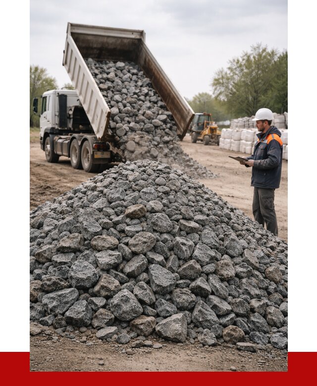 Гранитный щебень фракция 100-200 в Калининграде от 4250 р. ПРОНЕРУДКлн