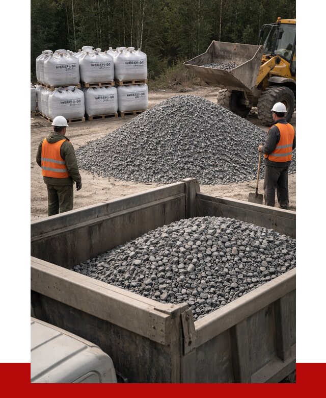 Щебень габбро диабаз 20-40 в Калининграде от 3440 руб. | ПРОНЕРУДКлн