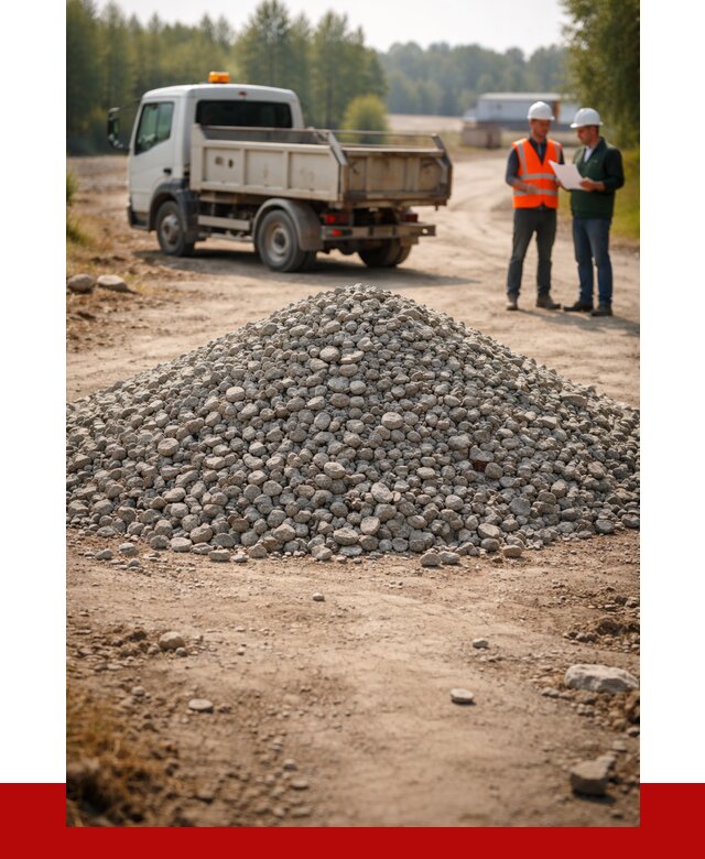 Гравийный щебень фракция 20-40 в Калининграде от 1214 р. | ПРОНЕРУДКлн