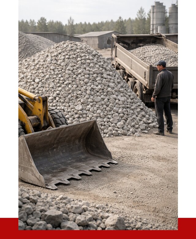 Известняковый щебень фракция 40-70 в Калининграде от 4250 р. | ПРОНЕРУДКлн