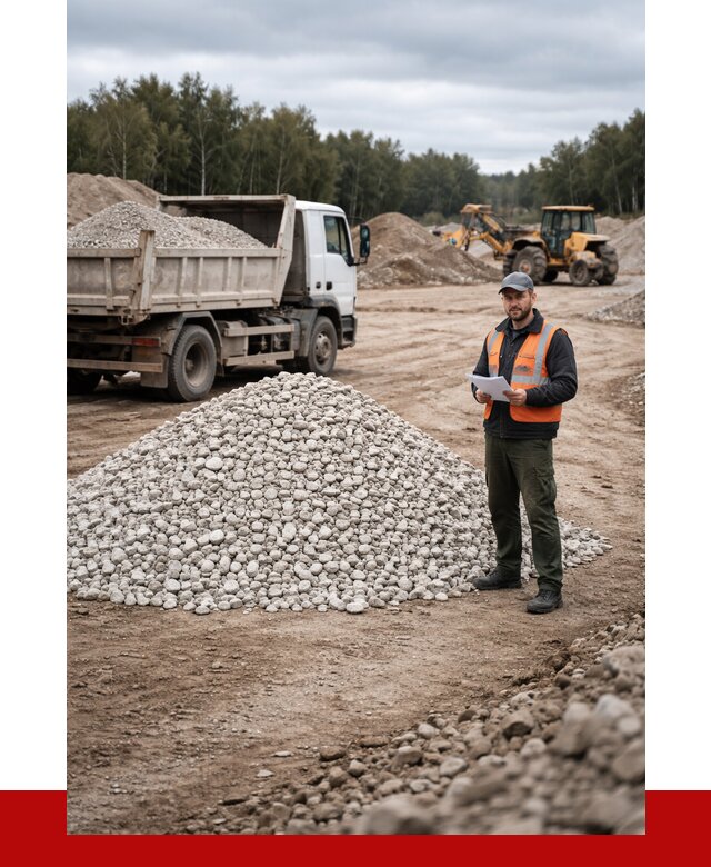 Доломитовый щебень в Калининграде купить от 2226 р., ПРОНЕРУДКлн