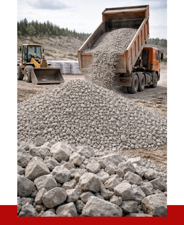 Доломитовый щебень фр. 20-40 в Калининграде от 4250 р. | ПРОНЕРУДКлн