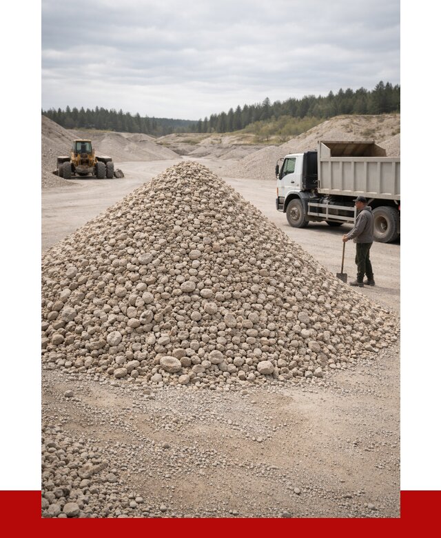 Доломитовый щебень фракция 40-70 в Калининграде от 2833 | ПРОНЕРУДКлн