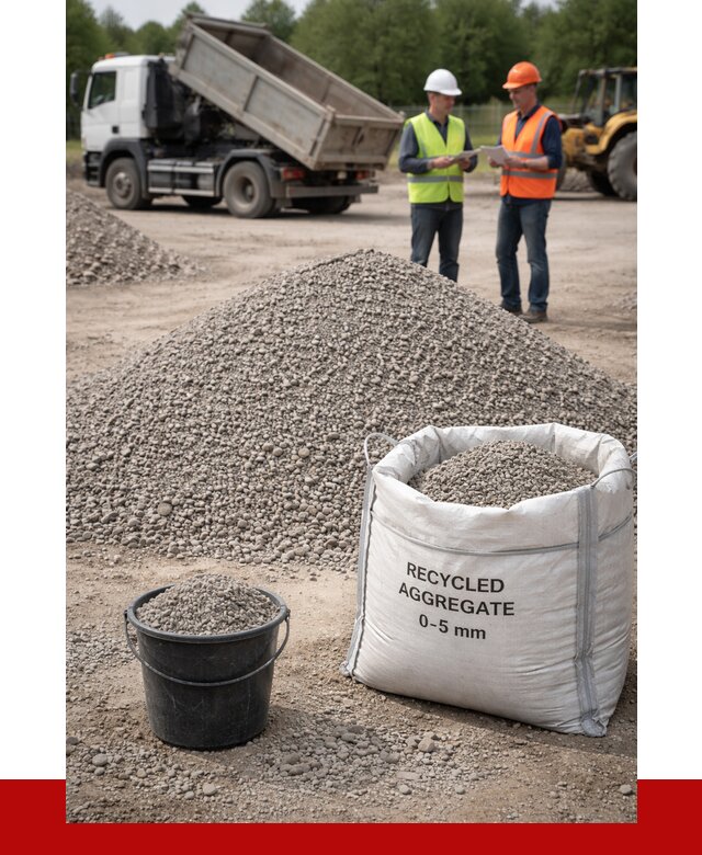 Вторичный щебень фракция 0-5 в Калининграде от 1619 р. ПРОНЕРУДКлн