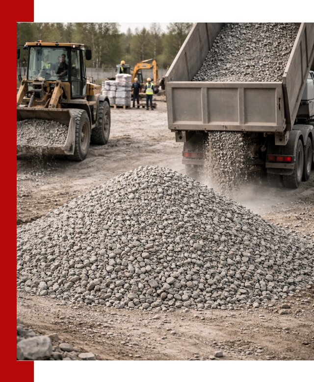 Вторичный щебень фракции 5-20 в Калининграде — доставка и продажа крупнотоннажно