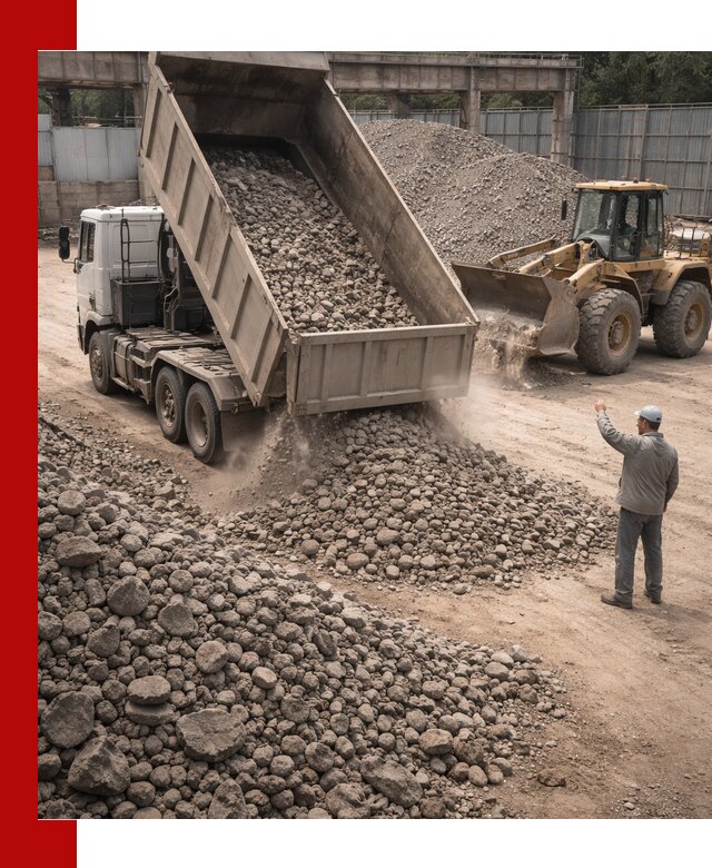 Вторичный щебень фракция 20-40 с доставкой в Калининграде