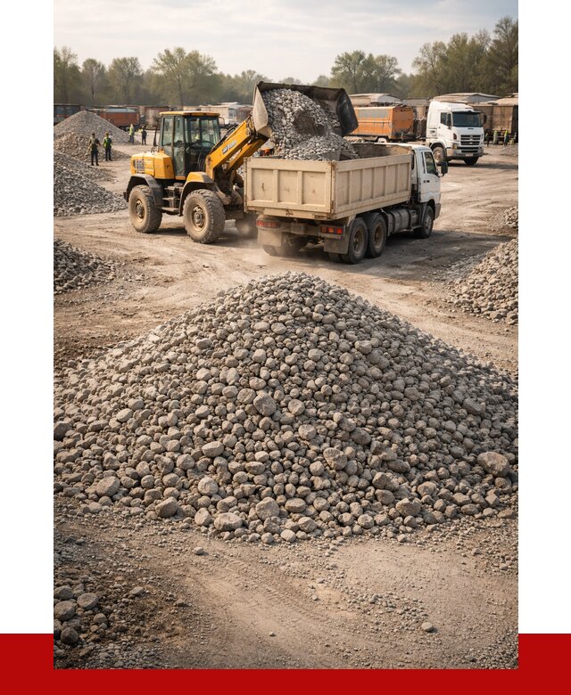 Вторичный щебень фракция 40-70 в Калининграде от 1761 р, ПРОНЕРУДКлн