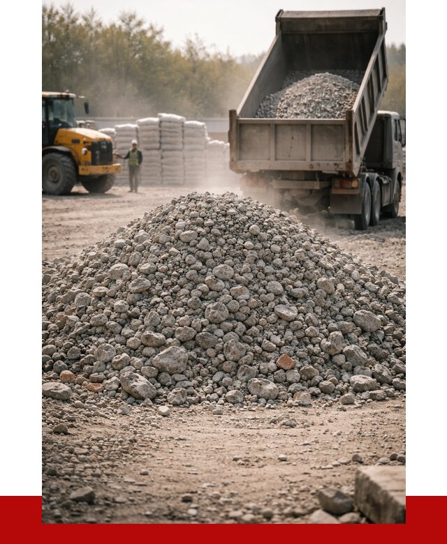 Вторичный щебень фракция 70-150 в Калининграде от 1417 р. | ПРОНЕРУДКлн