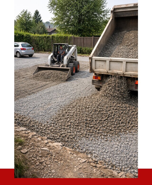 Щебень для парковки в Калининграде с доставкой от 1214 р.| ПРОНЕРУДКлн