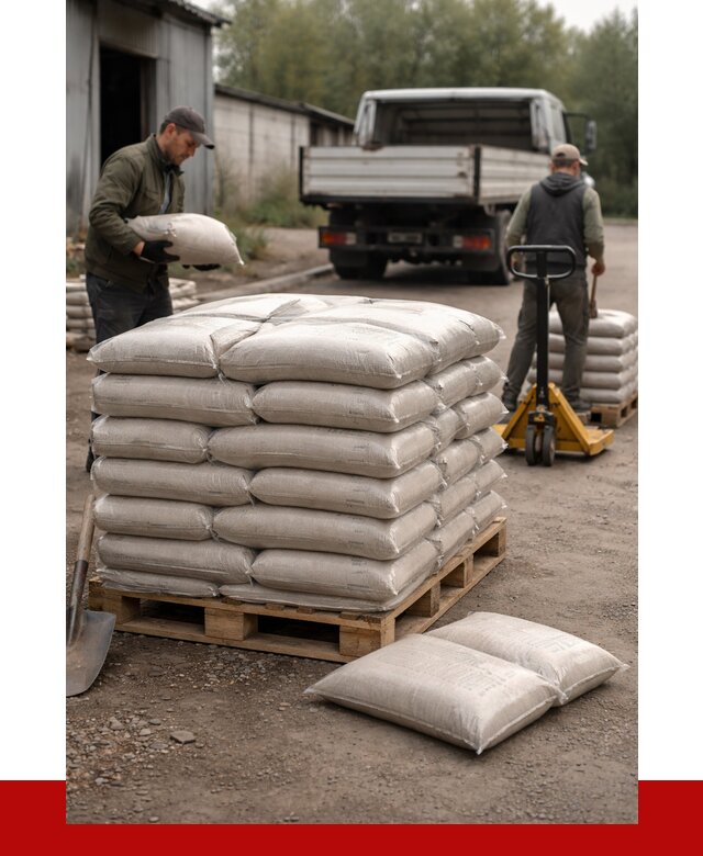Речной песок в мешках в Калининграде от 4250 р. | ПРОНЕРУДКлн