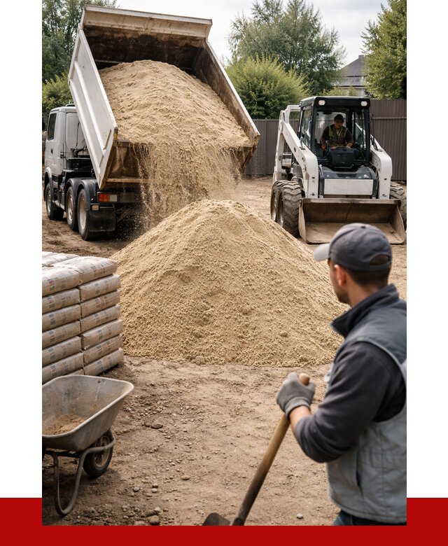 Мытый речной песок с доставкой в Калининграде от 1467 р. | ПРОНЕРУДКлн