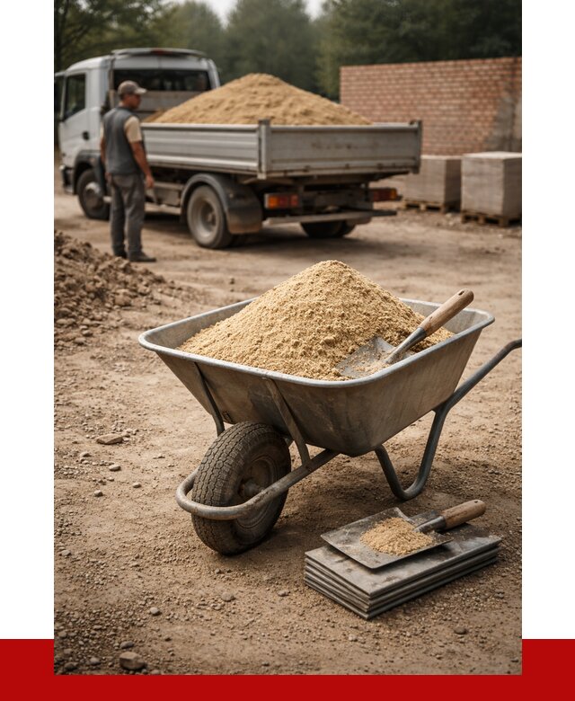 Песок для кладки в Калининграде с доставкой от 2226 р. | ПРОНЕРУДКлн