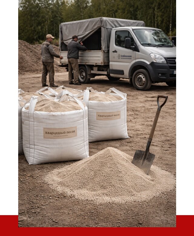 Кварцевый песок для пескоструя в Калининграде от 4553 р. | ПРОНЕРУДКлн