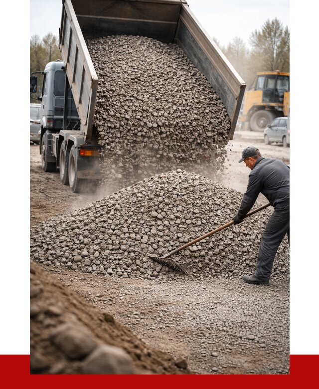 Гравий фракция 20-40 в Калининграде от 2530 р. доставка | ПРОНЕРУДКлн