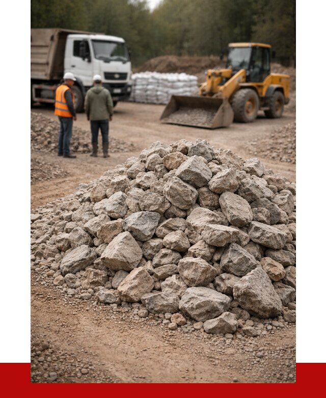 Купить бутовый камень с доставкой в Калининграде от 2327 р. | ПРОНЕРУДКлн