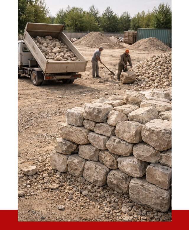 Бутовый камень известняковый в Калининграде от 4250 р. | ПРОНЕРУДКлн