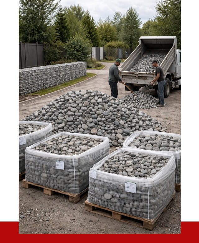 Камень для габионов в Калининграде от 4250 р. за куб | ПРОНЕРУДКлн