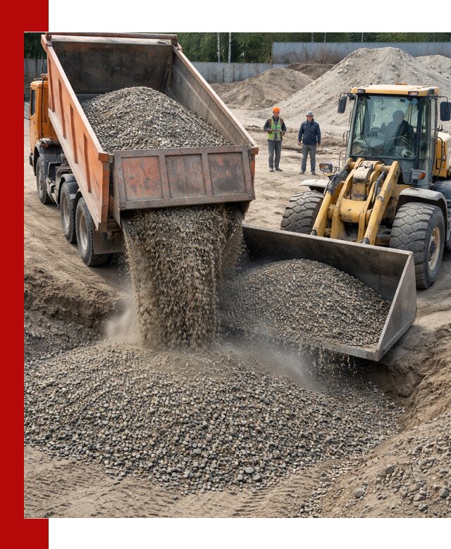 Доставка щпс С9 самосвалами по выгодным тарифам в Калининграде