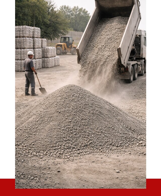 Купить известняковый отсев 0-5 в Калининграде от 8600 р. | ПРОНЕРУДКлн