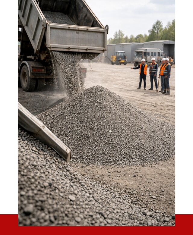 Гравийный отсев 0-5 в Калининграде от 1214 р. с доставкой | ПРОНЕРУДКлн