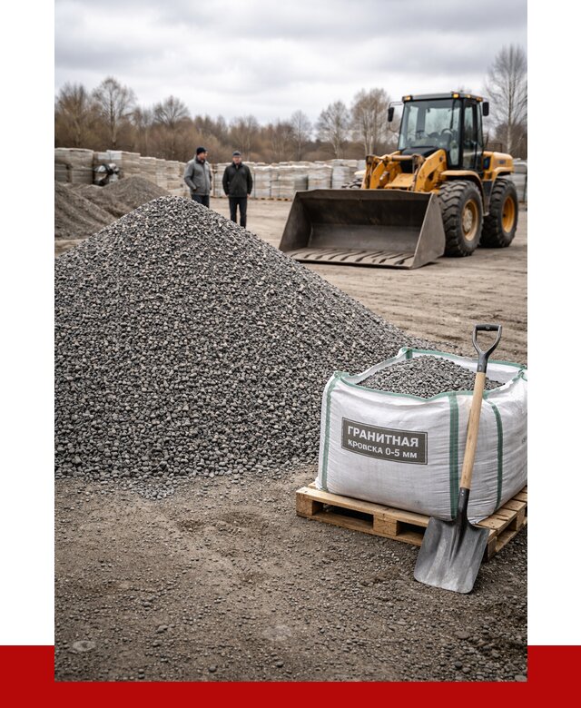 Купить гранитную крошку в Калининграде от 4857 р. с доставкой | ПРОНЕРУДКлн