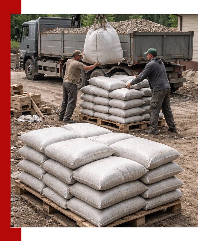 Керамзит в мешках с доставкой в Калининграде от компании-поставщика