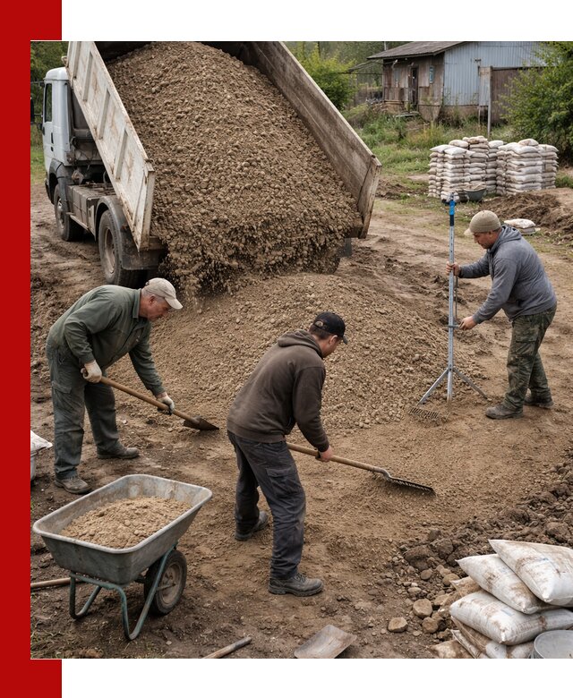 Керамзитовый песок с доставкой в Калининграде оптом и в розницу