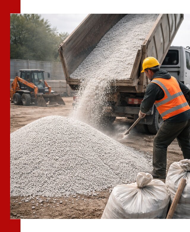 Доставка перлита вспученного в Калининграде оптом и в розницу