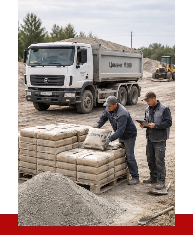 Купить цемент м500 с доставкой в Калининграде от 5261 р. | ПРОНЕРУДКлн