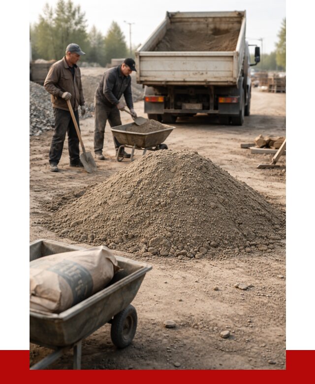 Цементно-песчаная смесь М150 в Калининграде от 4755 р. | ПРОНЕРУДКлн