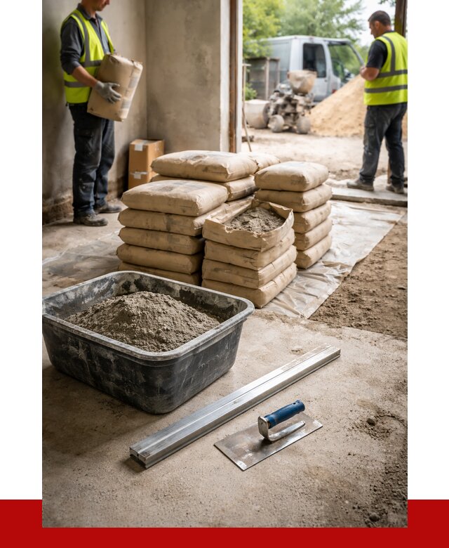 Купить сухую смесь для стяжки в Калининграде от 4553 р. | ПРОНЕРУДКлн