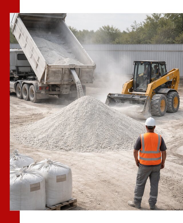 Доставка и продажа известняковой муки в Калининграде