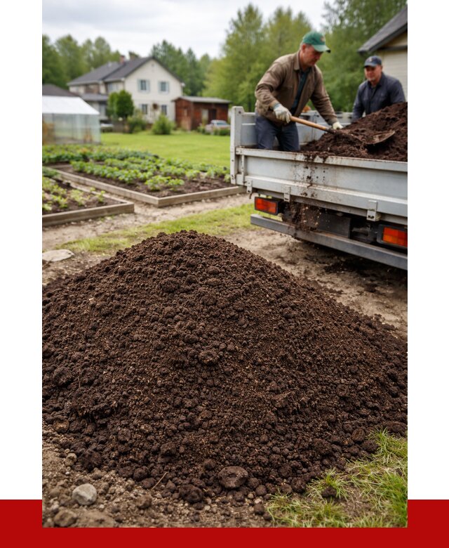 Плодородный грунт в Калининграде с доставкой от 4250 р. | ПРОНЕРУДКлн
