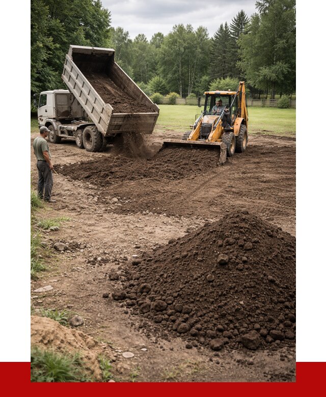 Грунт для выравнивания участка в Калининграде от 1214 р. | ПРОНЕРУДКлн