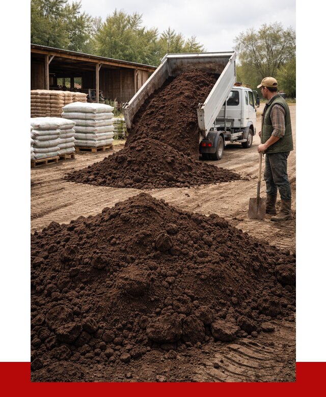 Купить торф с доставкой в Калининграде от 4250 р. за куб | ПРОНЕРУДКлн