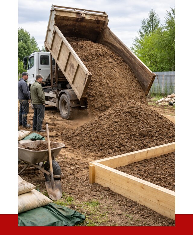 Торфо песчаная смесь в Калининграде с доставкой от 1872 р. | ПРОНЕРУДКлн