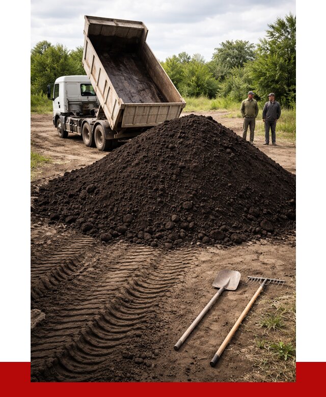 Купить чернозем навалом в Калининграде от 1214 р. за куб | ПРОНЕРУДКлн