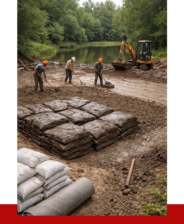 Купить глину для пруда в Калининграде от 4553 р. с доставкой | ПРОНЕРУДКлн