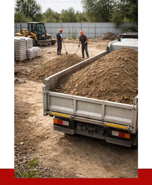 Супесь с доставкой в Калининграде от 2479 р. за куб | ПРОНЕРУДКлн