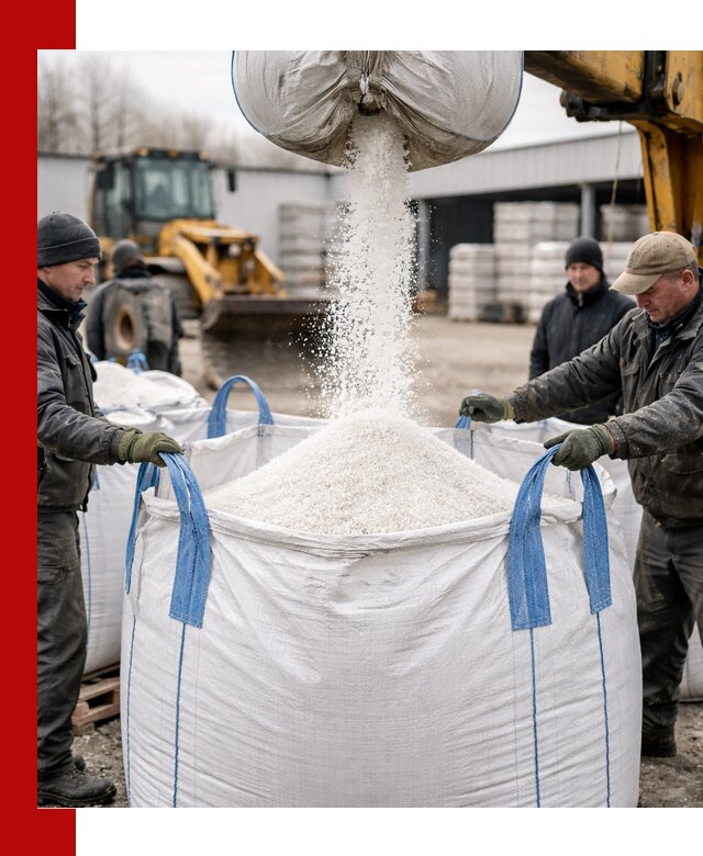 Доставка соли в биг-бегах оптом в Калининграде