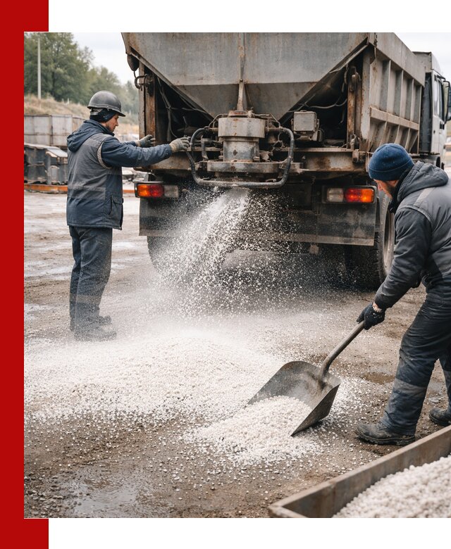 Доставка и продажа хлористого кальция в Калининграде