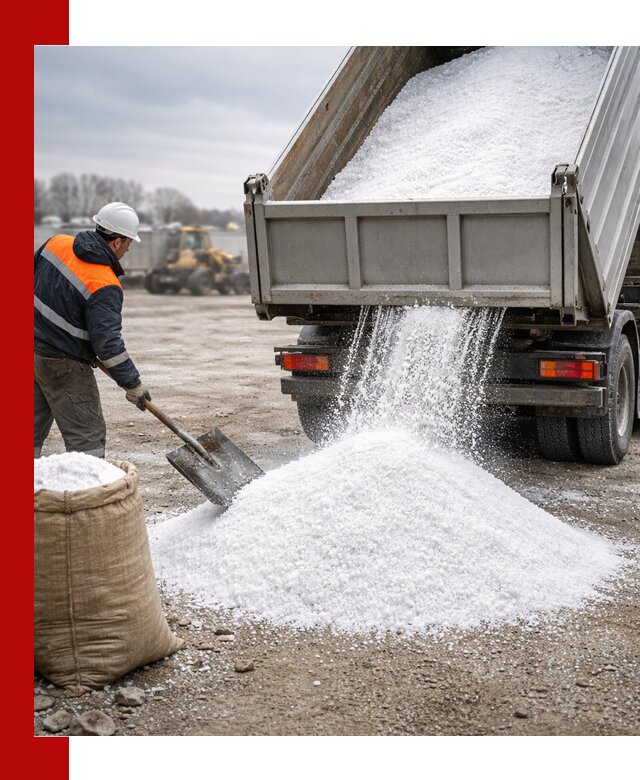 Поставка хлористого натрия оптом и в розницу в Калининграде