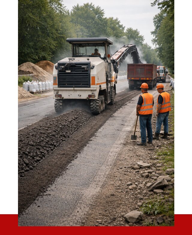 Фрезерованный асфальт в Калининграде от 2226 р./куб. | ПРОНЕРУДКлн