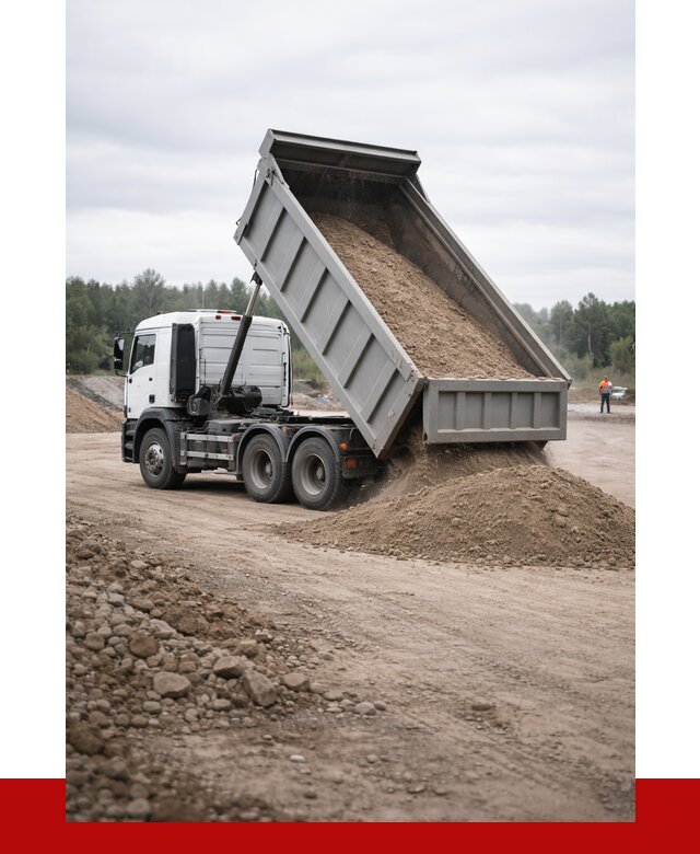 Доставка самосвалом 15 кубов в Калининграде от 6577 руб. | ПРОНЕРУДКлн