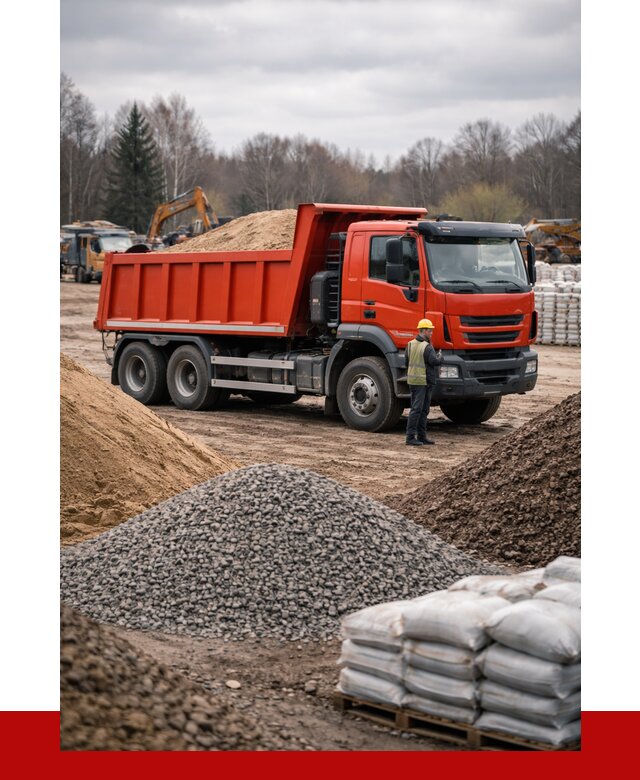Доставка самосвалом 25 кубов в Калининграде от 7589 р. | ПРОНЕРУДКлн