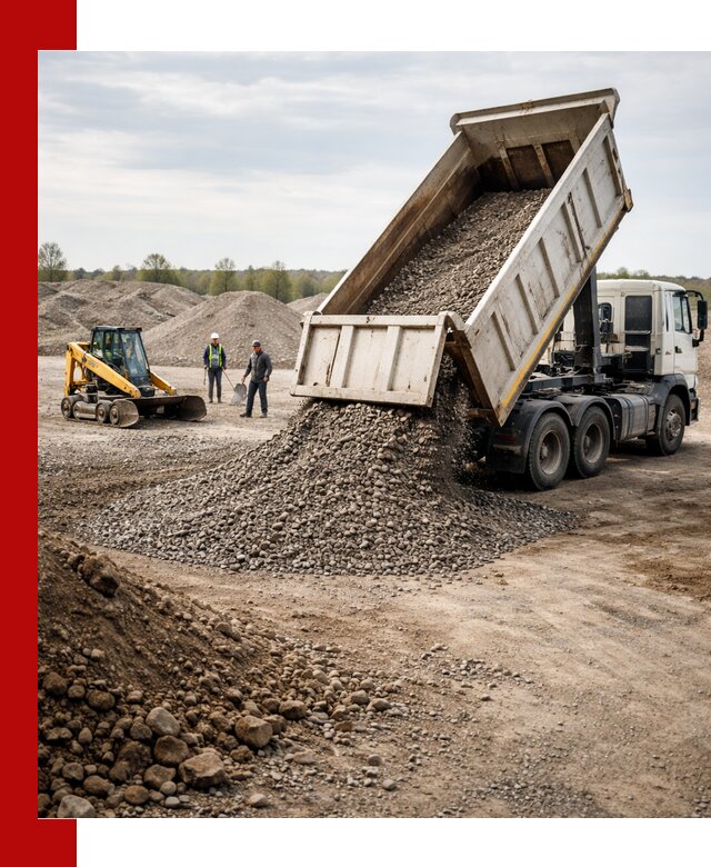 Доставка самосвалом 25 м³ в Калининграде быстро и надежно