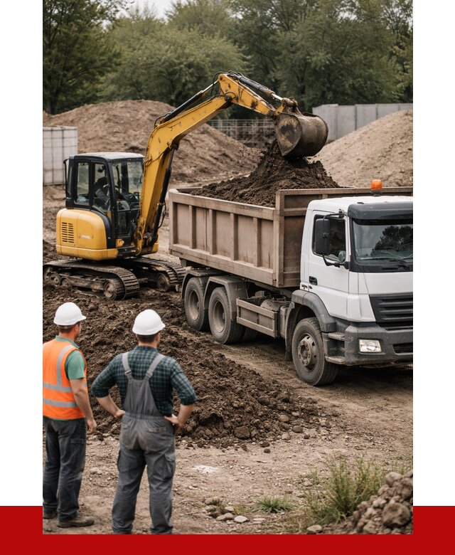 Вывоз грунта в Калининграде от 4553 р. самосвалом | ПРОНЕРУДКлн